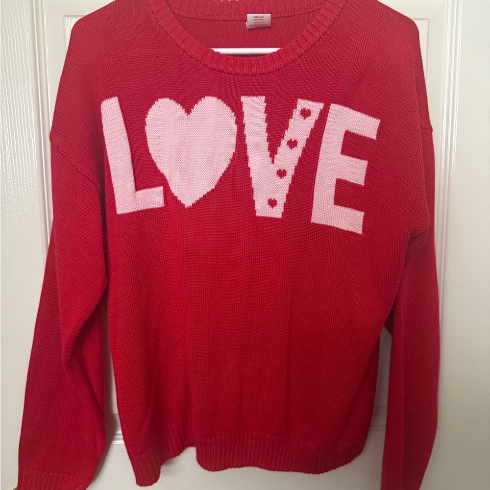 Red Love Sweater